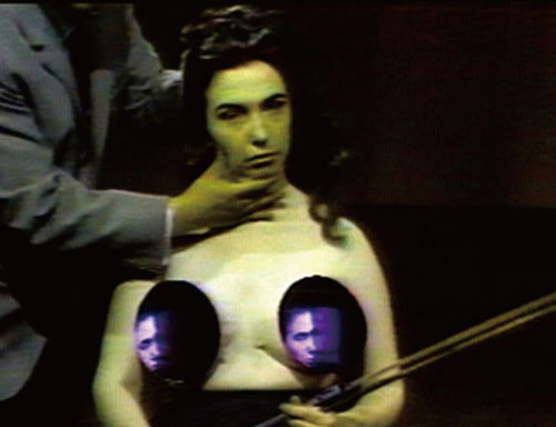 Nam June Paik. Opera Sextronique 1967. Video, colour, silent. Photograph: Nam June Paik Art Center © Nam June Paik Estate.