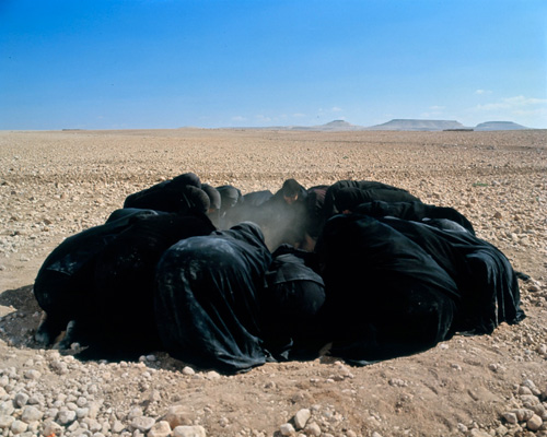 Shirin Neshat. Passage, 2001, Production still. Copyright Shirin Neshat. Courtesy Gladstone Gallery, New York and Brussels.