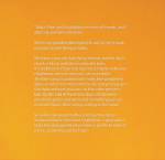 Chinmoyi Patel. <em>B.P & S.P</em>, 2008. Sound installation, iPod on orange wall, 9 min 48 sec. Courtesy the artist and New Contemporaries.