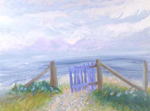 Winifred Nicholson, The Gate to the Isles, 1980. Oil on canvas, 46 x 61 cm © Trustees of Winifred Nicholson