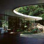 Oscar Niemeyer. <em>Casa das Canoas [Canoes House]</em>, Rio de Janeiro, Brazil. 1952. Exhibition 'Oscar Niemeyer Arquiteto Brasileiro Cidadão'. Photograph © Kadu Niemeyer