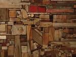 Work by George Morrison (Grand Portage Band of Chippewa, 1919-2000), 
        <i>Untitled</i>, Wood Collage