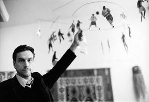 Jockum Nordström in his studio. Photograph: Curt Sjodell