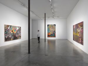 Chris Ofili: The Seven Deadly Sins, installation view, Victoria Miro, Wharf Road, London, 2023. © Chris Ofili. Courtesy the artist and Victoria Miro.