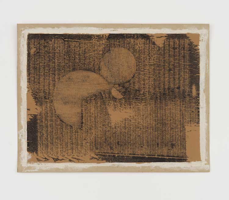 Hélio Oiticica. Untitled (Grupo Frente), 1955. Carbon print and gouache on paper, 25 x 32.6 cm (9 3/4 x 12 3/4 in). © Estate of Hélio Oiticica, Courtesy Lisson Gallery.