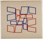 Hélio Oiticica, Metaesquema 4066, 1958. Gouache on cardboard, 21 × 22 7/8 in. (53.3 × 58.1 cm). Museum of Modern Art, New York; Gift of the Oiticica family. © The Museum of Modern Art/Licensed by SCALA / Art Resource, NY