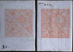 Untitled #5, circa 2002-2005. Martin Thompson (b. 1956) Wellington, New Zealand. Pen on graph paper 15 3/4 x 22" diptych. Courtesy of the Artist 