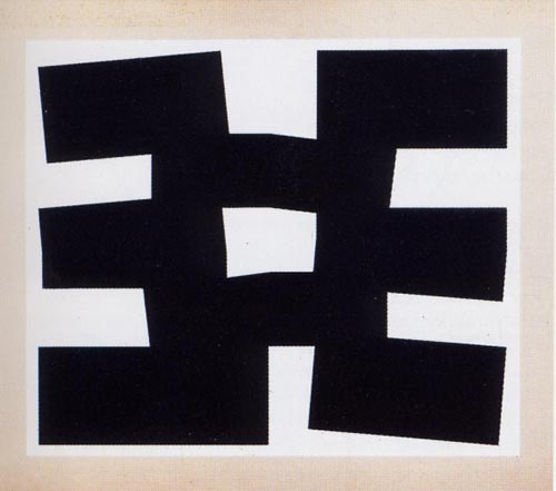 Helio Oiticica. <em>Metaesquema,</em> 1958. Gouache on cardboard, 55 x 64 cm.