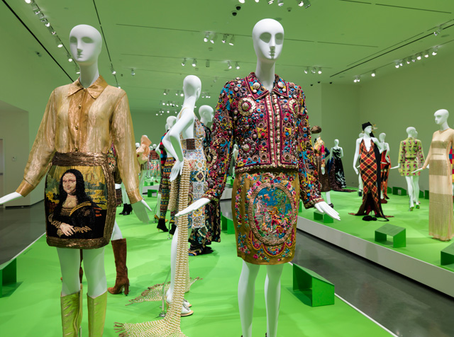 Installation view (3) of All of Everything: Todd Oldham Fashion, 8 April – 11 September 2016. Courtesy of the RISD Museum, Providence, RI.
