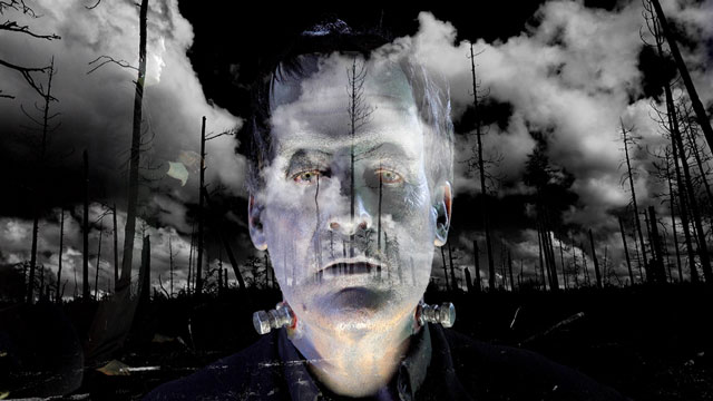 Tony Oursler. Imponderable. 2015-16. 5-D multimedia installation (colour, sound), 90 min. The Museum of Modern Art, New York. © 2016 Tony Oursler. Photograph: Jonathan Muzikar. Digital image © The Museum of Modern Art, New York