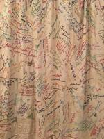 Theatre curtain for the stage at the Oursler house near Falmouth, Massachusetts, c1930s. Photograph: Natasha Kurchanova.