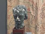 Bust of Edgar Allan Poe that belonged to Fulton Oursler. Photograph: Natasha Kurchanova.