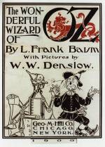 W. W. Denslow. Design for Title Page, The Wonderful Wizard of Oz [George M. Hill, 1900]. Courtesy the C. Warren Hollister and Edith E. Hollister Collection.