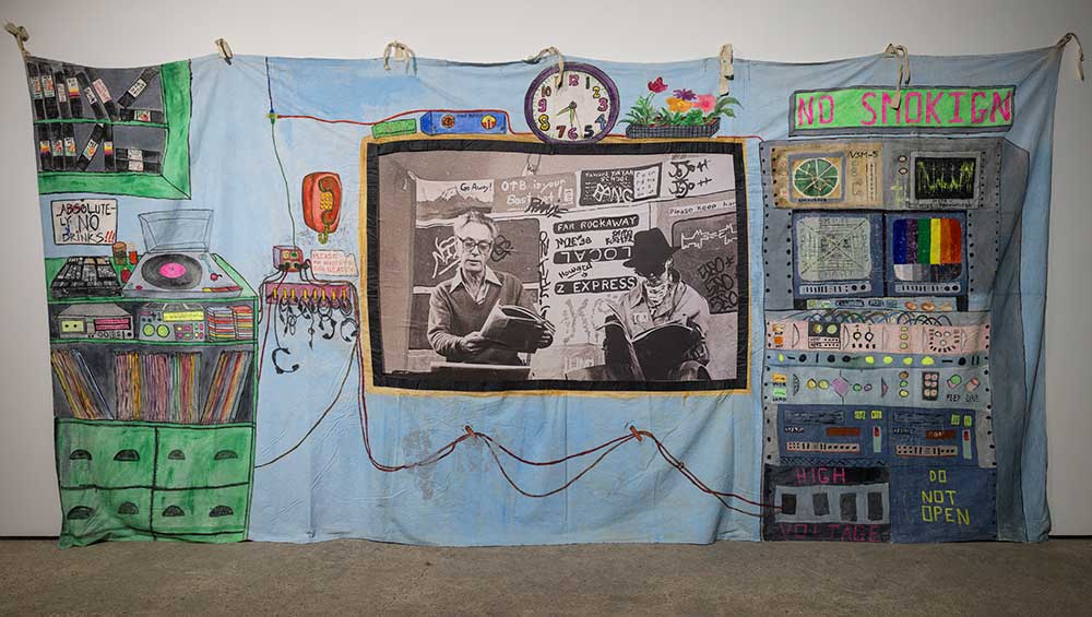 Paper Tiger Television, It’s 8:30. Do you know where your brains are? Installation view, Goldsmiths Centre for Contemporary Art. 30 January –19 April 2026. Courtesy Goldsmiths CCA. Photo: Rob Harris.