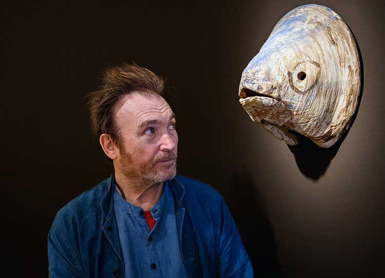 Miquel Barceló, Artist, at Reflections. Picasso x Barceló exhibition at the Museo de Almería. Photo: Chema Artero © Museo Picasso Málaga ©
Museo de Almería, 2025.
