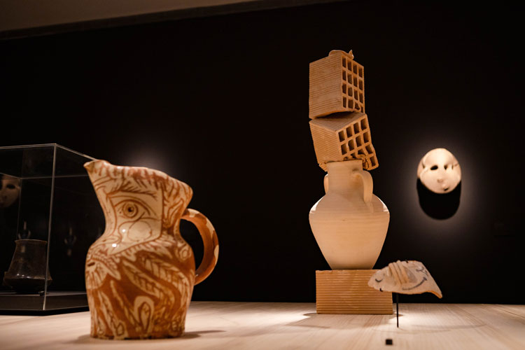 Reflections. Picasso x Barceló, installation view, Museo de Almería, 16 December 2025 – 15 March 2026. Photo: Chema
Artero © Museo Picasso Málaga © Museo de Almería, 2025.