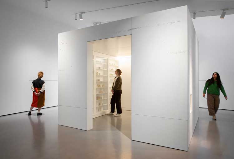 Playing with Fire: Axel
Salto and Edmund de Waal, installation view, The Hepworth
Wakefield, November 2025. Photo: Michael Pollard.