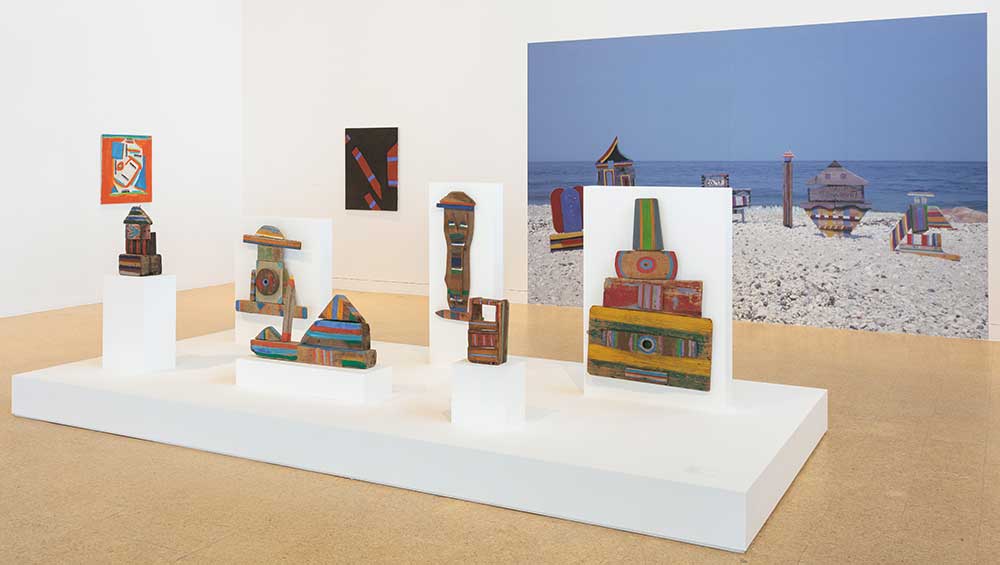 Betty Parsons: Sheer Energy, 2025, installation view, De La Warr Pavilion, Bexhill-On-Sea. Photo: Rob Harris. Courtesy Alison Jacques, London and Alexander Grey Associates, New York.