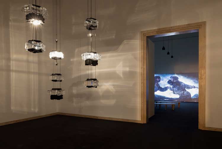 Philippe Parreno: Voices, installation view, Haus der Kunst, Munich, 13 December 2024 – 25 May 2025. Photo: Andrea Rossetti.