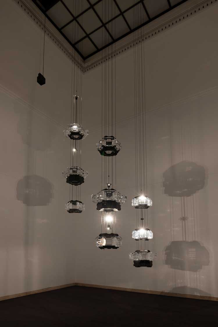 Philippe Parreno: Voices, installation view, Haus der Kunst, Munich, 13 December 2024 – 25 May 2025. Photo: Andrea Rossetti.