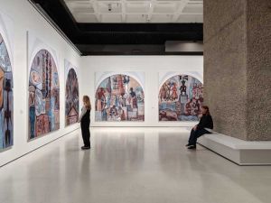 Project a Black Planet, The Art and Culture of Panafrica, Installation view, 11 Jun – 6 Sep 2026 © Thomas Adank, Barbican Art Gallery.