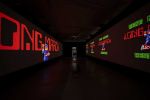 Feng Mengbo, Long March: Restart, 2008. The Museum of Modern Art. White Rabbit Collection, Sydney. Installation view, Pixel Pioneers, Depot of Museum Boijmans Van Beuningen, Rotterdam, 2026. Photo: Lotte Stekelenburg.