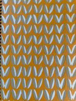 Axel Salto. Decorated paper. Ear of corn motif, 1943. Privately owned. Photo: CLAY PR. @Axel Salto / VISDA.