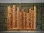 Giuseppe Penone, Alberi libro (Book Trees), 2017. White fir wood, cedar wood, and larch wood. © Photo: George Darrell. Courtesy Giuseppe Penone and Serpentine.
