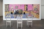 William Ludwig Lutgens. Joy Sauce in The Belly 3#, 2025. Installation view, Painting After Painting, SMAK, Ghent, 2025. Photo: Dirk Pauwels.