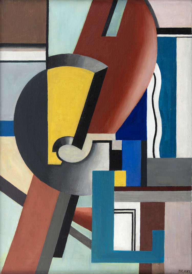 Franciska Clausen, Contrastes des formes, 1927. Photo: Øystein Thorvaldse.
