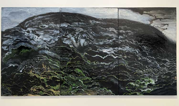 Outi Pieski, Čáhppes Giisavárri / Black Fjeld Giisavárri, 2009. Photo: Veronica Simpson.