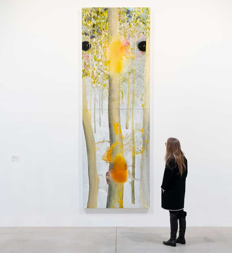 Outi Pieski, installation view, Tate St Ives, 2024. Photo: © Tate/Oliver Cowling.