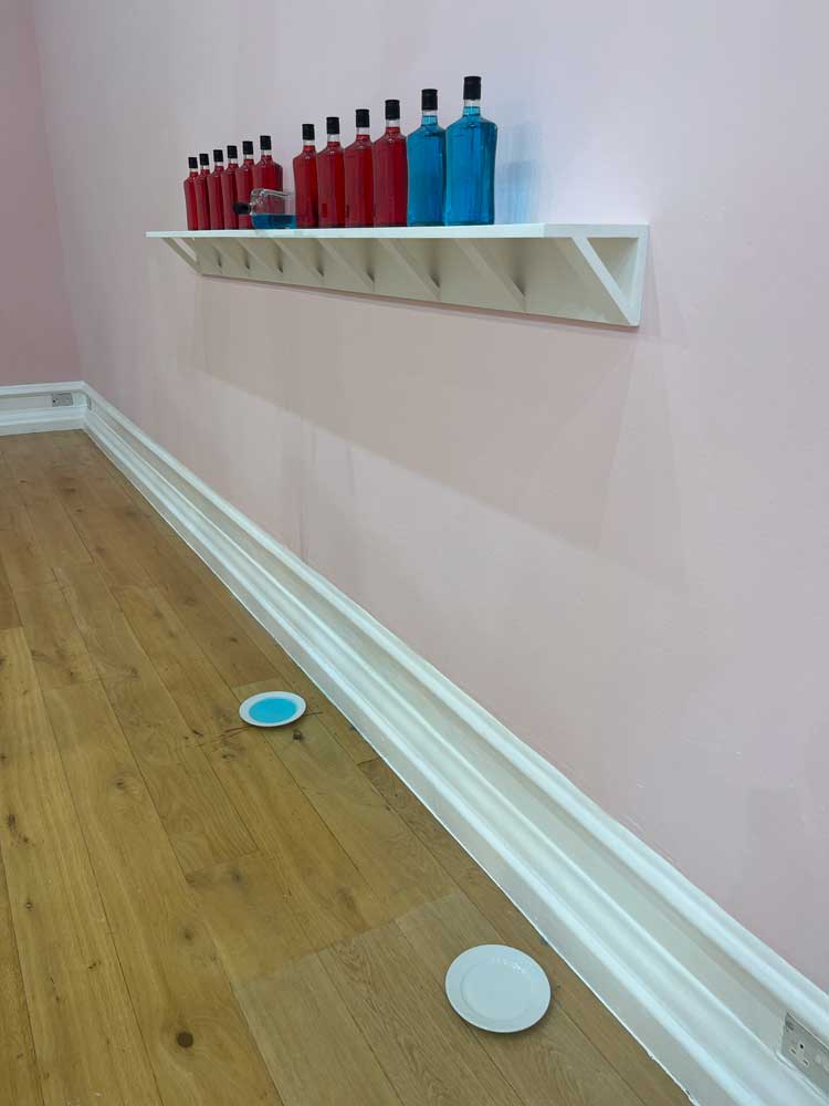 Installation view, William Pope.L: Hospital, South London Gallery, 21 November 2023 – 11 February 2024. Photo: Veronica Simpson.