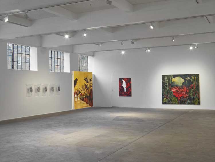 Ravelle Pillay, Idyll, 2023. Installation view, Chisenhale Gallery, London, 2023. Commissioned and produced by Chisenhale Gallery, London. Courtesy the artist. Photo: Andy Keate.