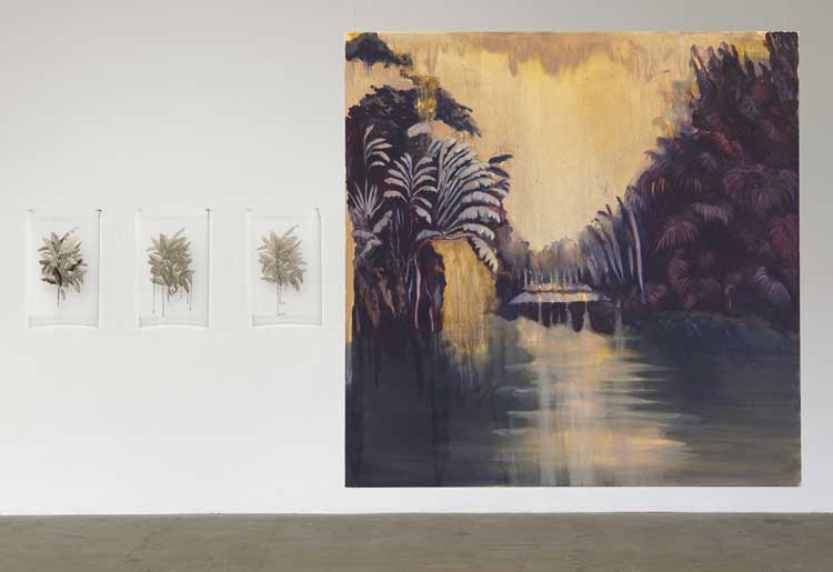 Ravelle Pillay, Idyll, 2023. Installation view, Chisenhale Gallery, London, 2023. Commissioned and produced by Chisenhale Gallery, London. Courtesy the artist. Photo: Andy Keate.