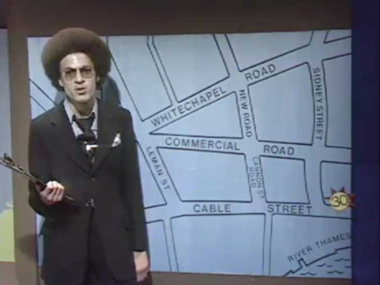 The Basement Project Film Group: East End Channel 1, Open Door, BBC2, 1973. BBC copyright content reproduced courtesy of the British Broadcasting Corporation. All rights reserved