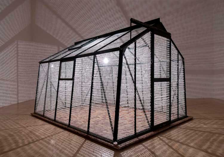 Cornelia Parker, Island, installation view at Tate Britain. Photo: Tate Photography Oli Cowling.
