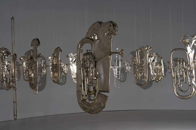 Cornelia Parker. Perpetual Canon, 2004. Collection of Contemporary Art Fundación 'la Caixa', Barcelona. © Cornelia Parker.