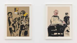Price’s works reflect the instability and unpredictability of our times, with the themes of race and Covid running through much of the work, but it is nevertheless an exuberant show