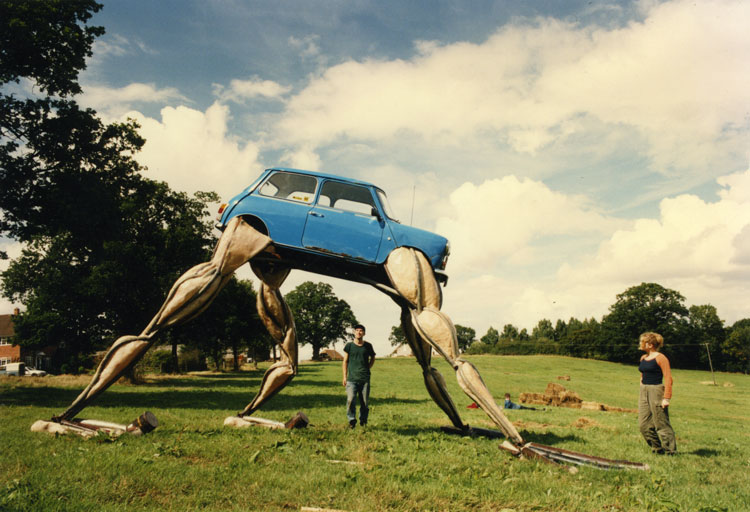 Clare Patey. Art Bypass; A Good Little Runner by Paul Williams, 1996. Photographer unknown.