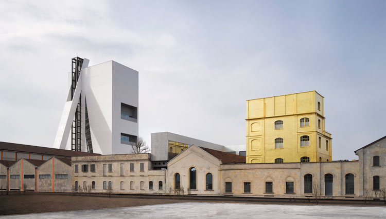 New Milan venue of Fondazione Prada. Architectural project by OMA. Photo: Bas Princen, 2015. Courtesy Fondazione Prada.