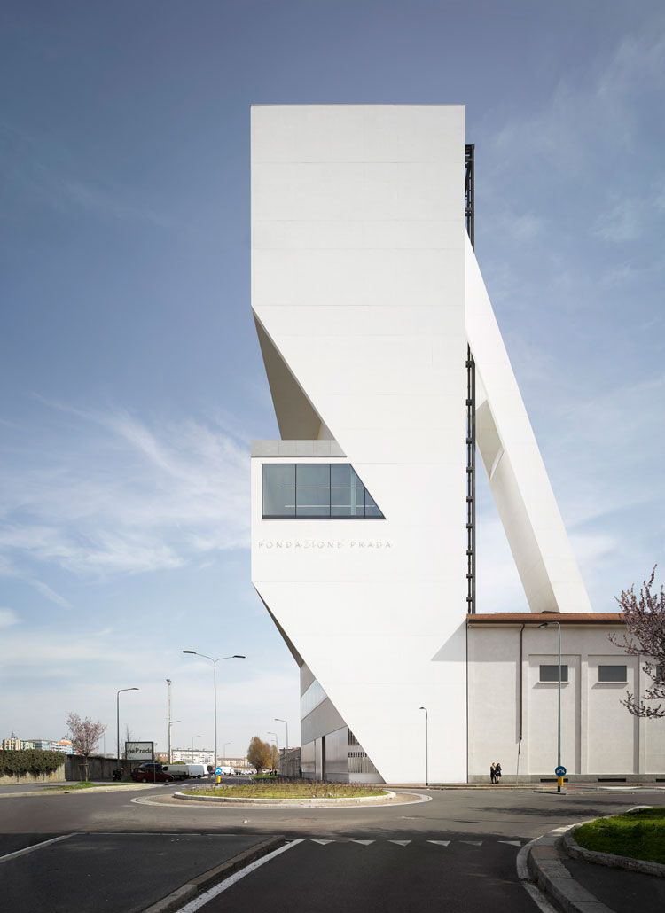 Torre, Fondazione Prada, Milan. Architectural project by OMA. Photo: Bas Princen, 2015. Courtesy Fondazione Prada.