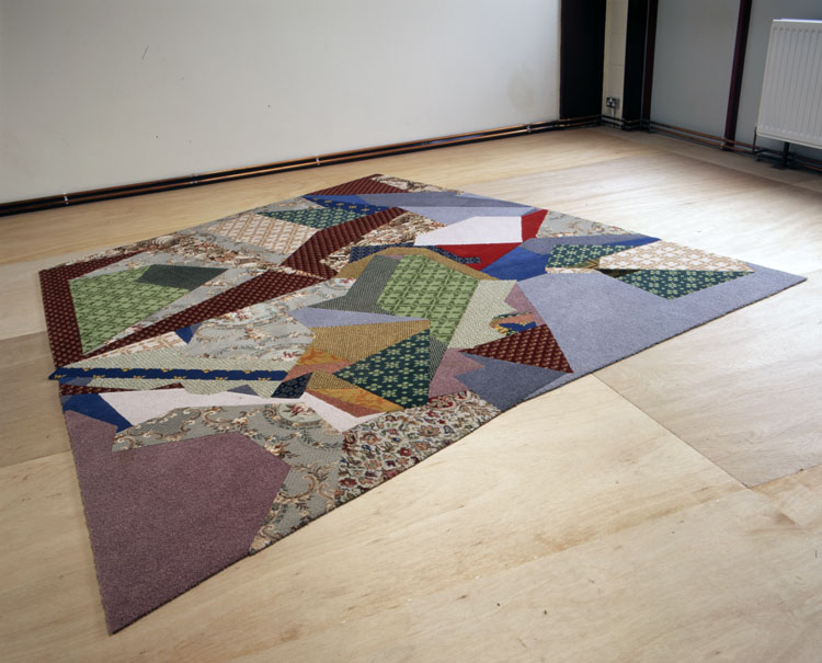 Jacqueline Poncelet. Spread, 1994. Carpet, 245 x 328 cm. Arts Council Collection. Photo: David Ward.