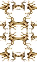 Jacqueline Poncelet. Merry-go-round. Wallpaper.