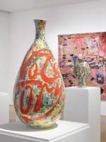 Grayson Perry: Super Rich Interior Decoration, installation view, Victoria Miro Mayfair, London 2019. © Grayson Perry, courtesy the artist and Victoria Miro, London/Venice