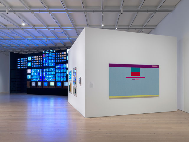 Installation view of Programmed: Rules, Codes, and Choreographies in Art, 1965-2018 (Whitney Museum of American Art, New York, September 28, 2018-April 14, 2019). Photograph: Ron Amstutz.