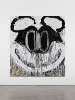 Joyce Pensato. Here's Mickey, 2017. © Joyce Pensato; Courtesy Lisson Gallery.