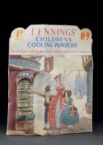 Box of Fennings' Children's Cooling Powders. 1940-1970. The Science Museum