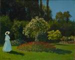 Claude Monet. Lady in the Garden, 1867. Oil on canvas, 80 x 99 cm. The State Hermitage Museum, St. Petersburg. Photograph © The State Hermitage Museum. Photograph: Vladimir Terebenin.