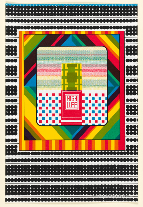 Eduardo Paolozzi. High Life from Moonstrips Empire News Volume 1, 1967, screenprint. © The Trustees of The Paolozzi Foundation.